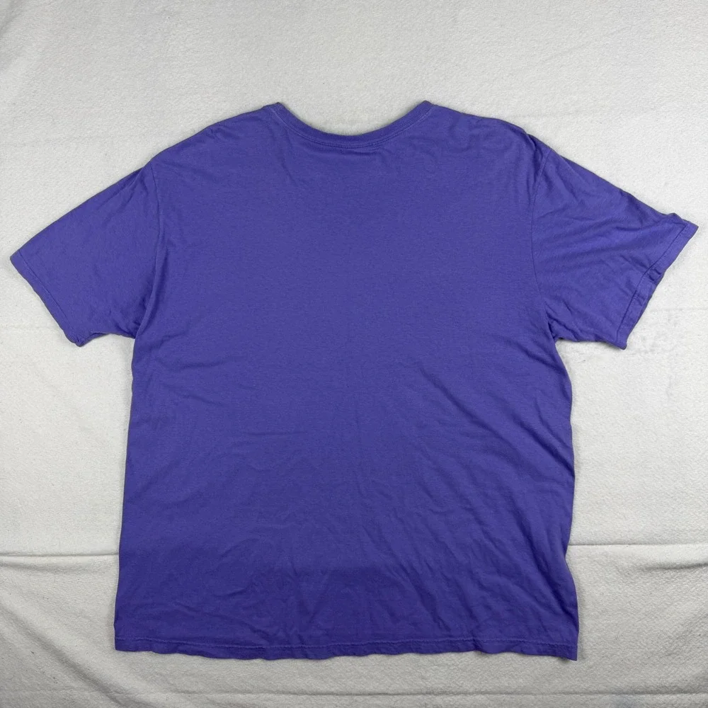Polo Ralph Lauren Mens XL Purple Short Sleeve T-Shirt Cotton Pony Logo Crewneck